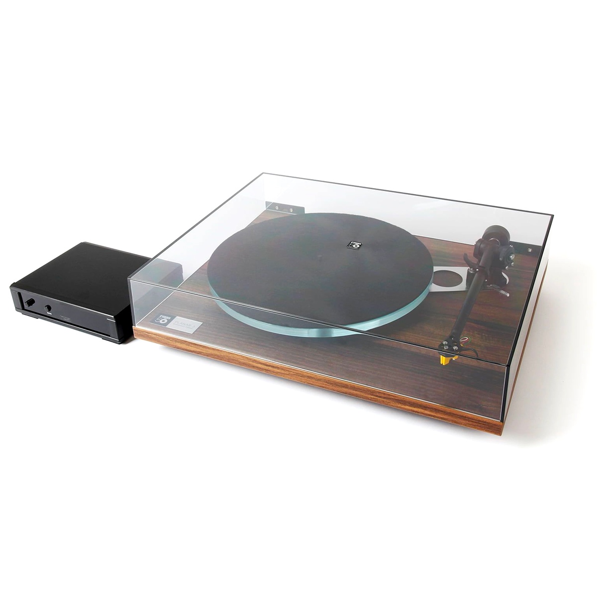 TurntableLab's tweet photo. Rega / Planar 3 - 50th Anniversary Edition
↘ limited restock! special edition walnut finish w/ Exact 2 MM cartridge, Neo MK2 PSU external speed control + beautiful float glass platter 🙌
⫸ https://t.co/18Q7LutrKE
@RegaResearch #ttlhifi #rega #regaplanar3 #hifi #rega50 https://t.co/zDXrtnGvHY