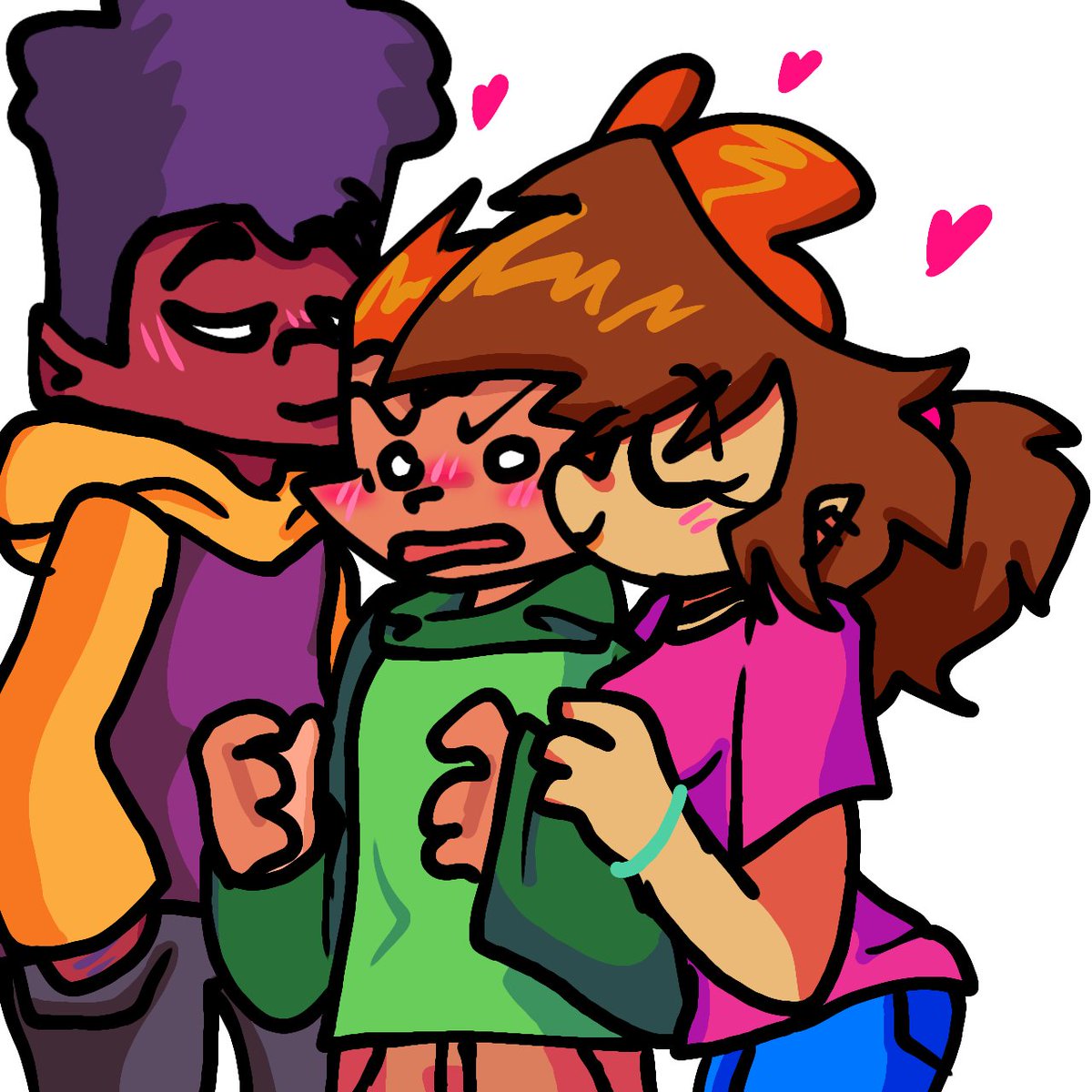 G1uliaj's tweet photo. I hope you like it if I added my oc with them, i'm a Pico simp lmao @picoxdarnell https://t.co/GWGZPphR6Q