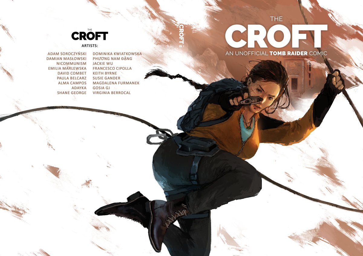 AdamSoroczynski's tweet photo. THE CROFT is the original story of Lara Croft whose search for an amulet that could change everything we know about her life.
online VOLUME 1 - coming soon.
#thecroft #tombraider #laracroft https://t.co/bmSooryoxT