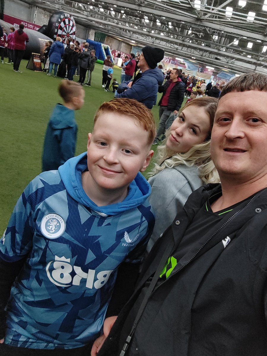 Highersector's tweet image. At the fun zone @AVFCOfficial 
#astonvilla #avfc