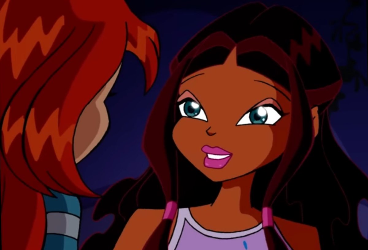 BL00MSFLAME's tweet image. this scene kept playing in my head. the way her face softened when bloom said “but i can try to save yours” i love my girls ☹️☹️☹️

#winxclub