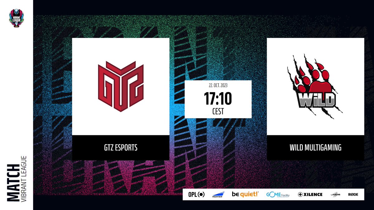 VIBRANT_League's tweet photo. Minor League - Playday 8

⚔️@GTZEsports vs @wildmultigaming 

 🎙️Caster: @Pr0textC &amp; @VelocityCasts 
👀Observer: #Timasich
📺Production: @V0IGHTr6 

🔴https://t.co/LNknf7OJtj
⏲️17:10 CEST https://t.co/eoEpvIhgrx