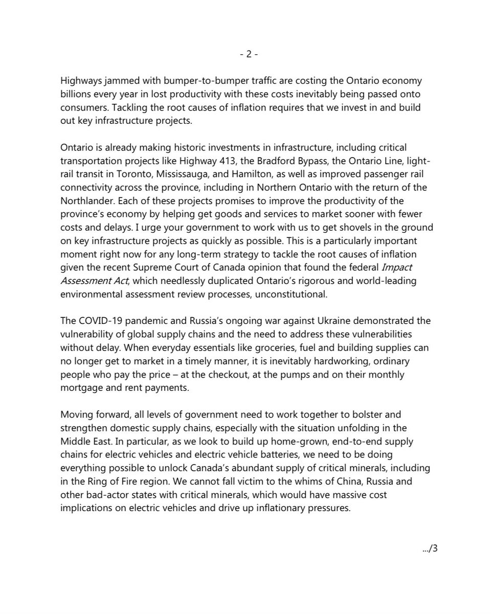 Doug Ford tweet media