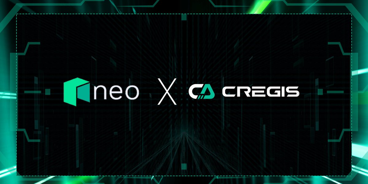 0xCregis's tweet photo. 🚀 Exciting Partnership Update

We're thrilled to announce our partnership with @Neo_Blockchain. 

🔗 Together, we're forging a new era of collaboration, driven by Neo's cutting-edge tech and our shared vision for the asset security future. 

Get ready for innovation at its best! 🌟 

#Partnership #Innovation #FutureReady