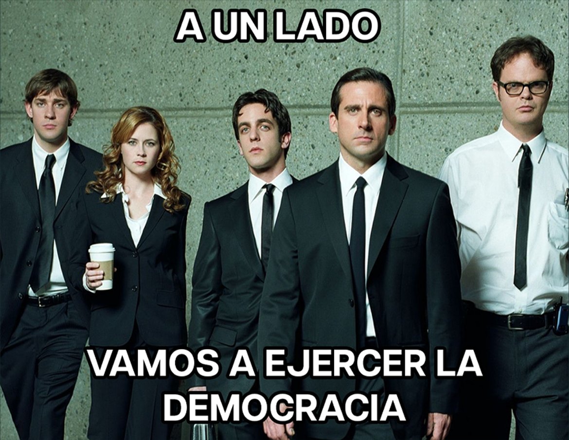 sapillopillo's tweet photo. ya voté. https://t.co/Qp3ANCsXJG