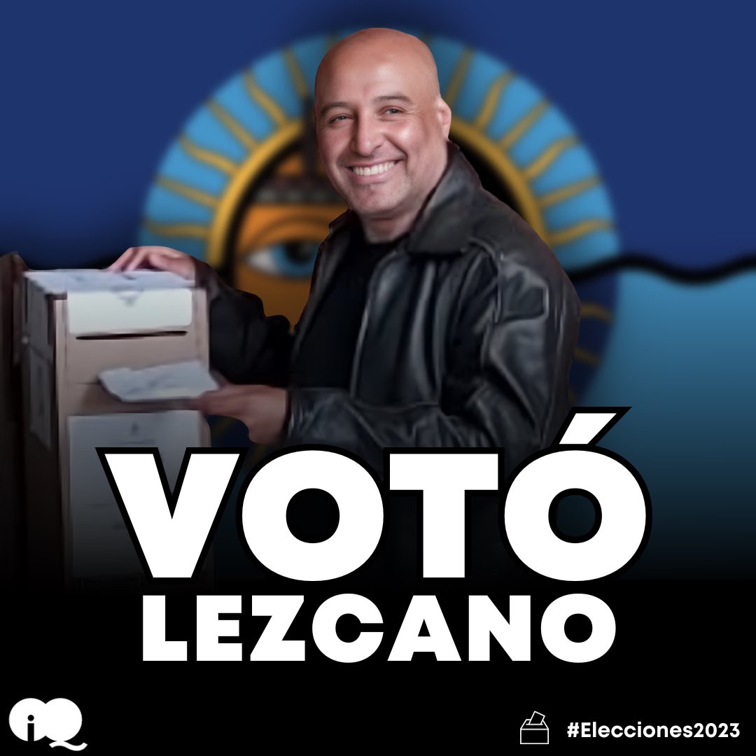Miguel Lezcano, candidato a intendente por La Libertad Avanza, votó en el  Instituto José Hernández de Solano #Elecciones2023 🗳️ #QuilmesElige