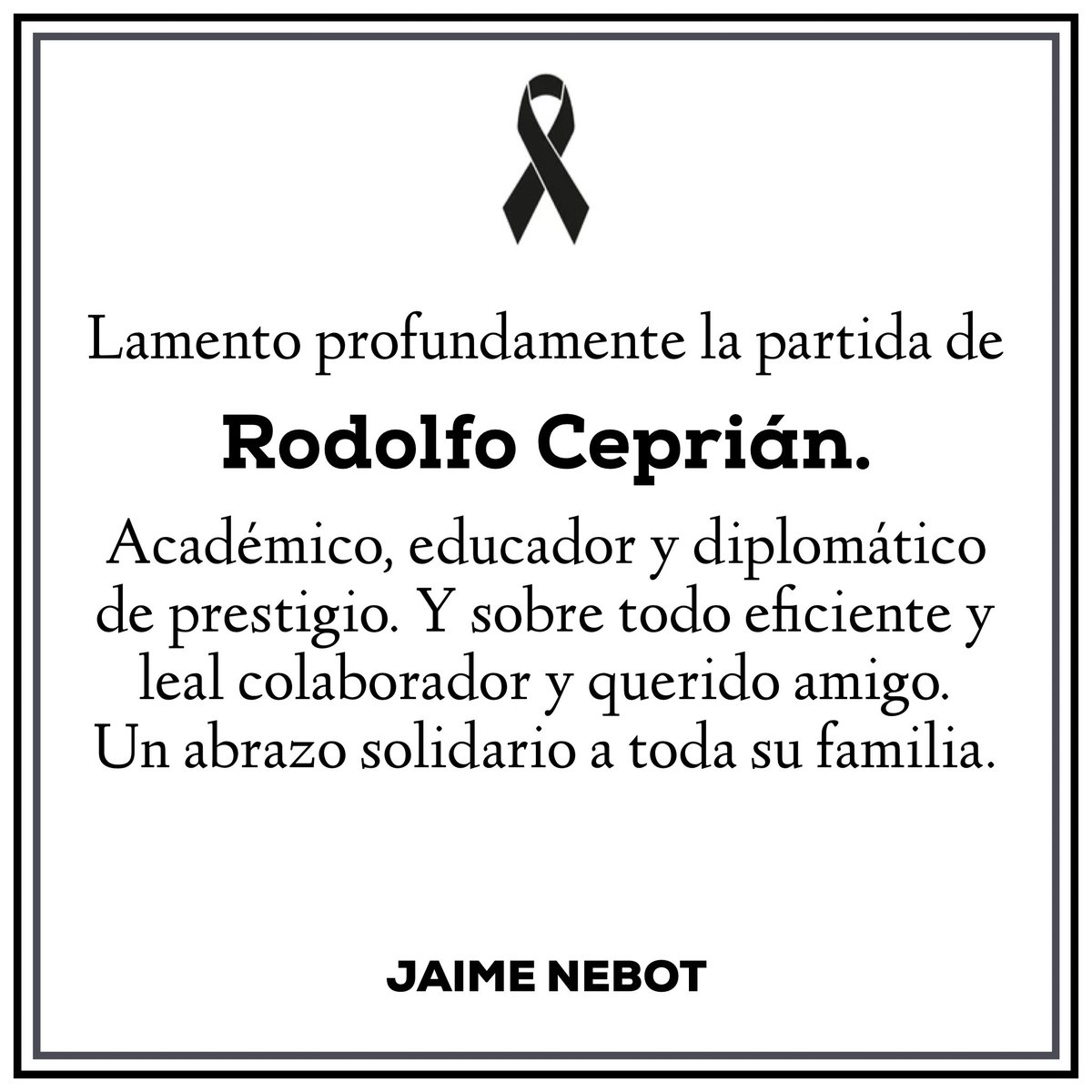 Jaime Nebot 🇪🇨 (@jaimenebotsaadi) on Twitter photo 