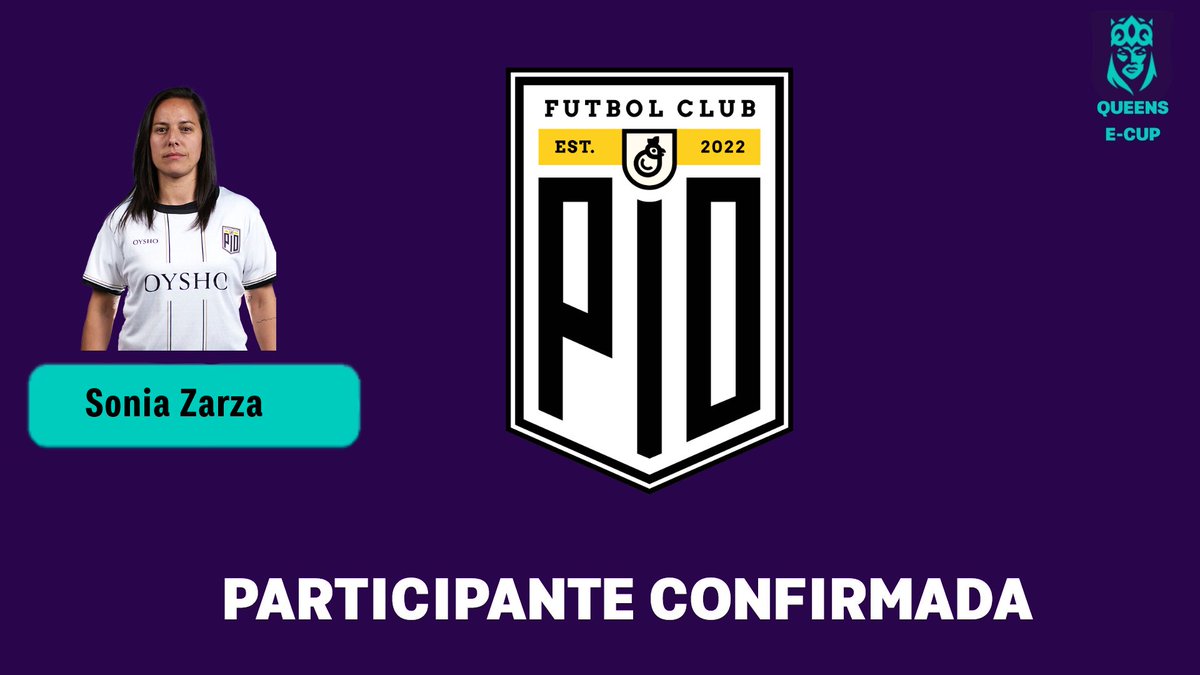 QueensLeagueMod's tweet photo. 7ª PARTICIPANTE
@soniazp9 - PIO FC Femeníl
¡Bienvenida a la copa del fútbol femenino, Sonia!
#QueenseCup https://t.co/QTBTf13PDC