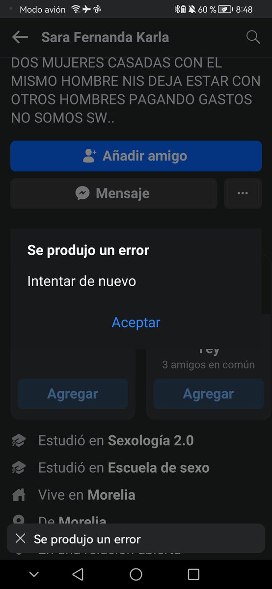 Axelsingle10's tweet photo. @swinger_karla No me deja agregarla https://t.co/uFsW1SPIsW