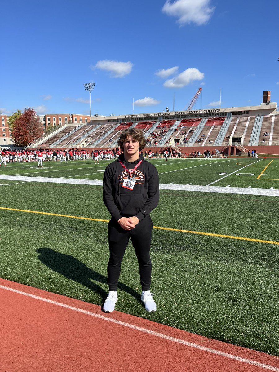 Isaac Kaster (@kasterisaac) on Twitter photo Had a good game day visit at North Central College. Thanks <a href="/CoachPackard35/">Daniel Packard</a> for the amazing experience. Had a good game day visit at North Central College. Thanks <a href="/CoachPackard35/">Daniel Packard</a> for the amazing experience.