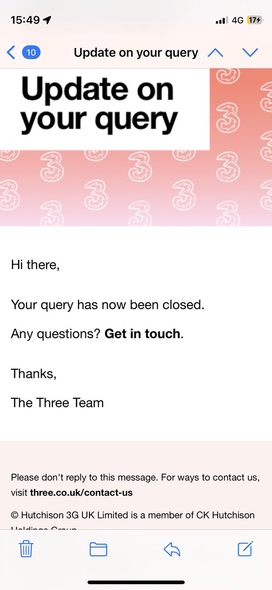 JoggerM's tweet photo. @ThreeUKSupport it’s okay though I can just call and it will be sorted…….oh no back to the beginning AGAIN… A.MAZE.ZING https://t.co/75Vwsgq3Kz