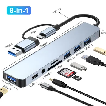 Anviexpreecom's tweet image. High-Speed USB Hub
8-IN-2 USB HUB 3.0 USB C HUB Dock Station 5Gbps High Speed Transmission USB Splitter Type C to USB OTG Adapter For Macbook Pro.
#usbchub #aliexpress #macbook
Click &amp;amp; Buy  :  bit.ly/3Qtxl6M