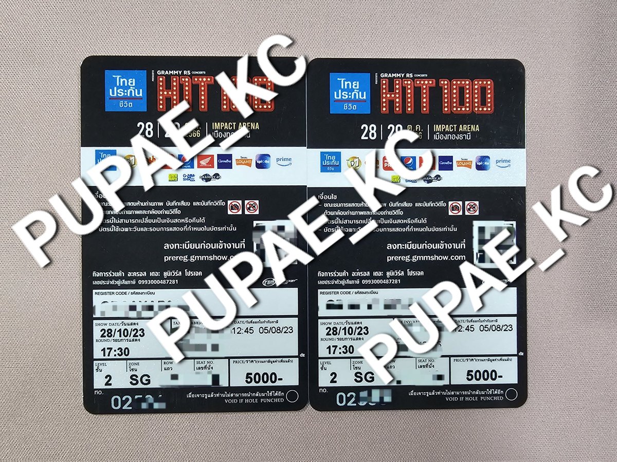 kc_pupae's tweet photo. ขออนุญาต​ปล่อยบัตรคอนเสิร์ต​#GrammyRsConcert #HIT100
#ร้อยเพลงฮิตแห่งชาติ

รอบวันเสาร์ที่ 28 ต.ค.
ที่นั่ง Zone SG (ตามภาพที่วง)
บัตรราคา 5,000 จำนวน 3 ใบ
ไม่ชาร์จ​ไม่บวกเพิ่มค่ะ

นัดรับบัตรโซนบางนาได้ค่ะ https://t.co/HmRS5xDi4q