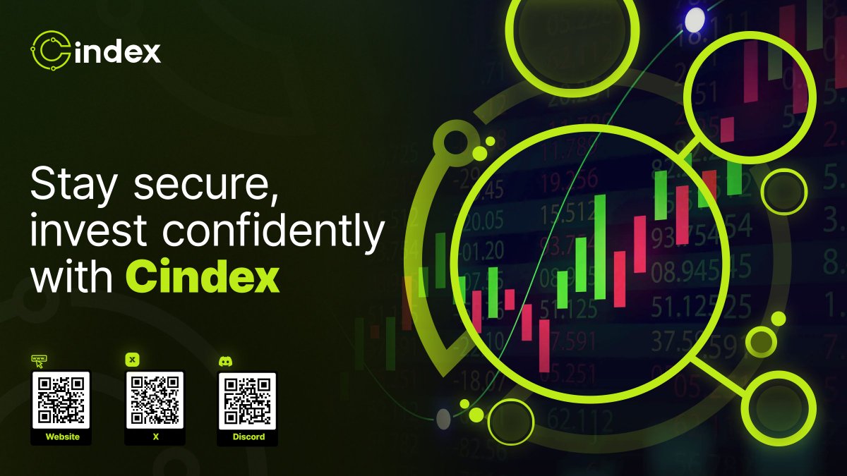 Cindexfinance's tweet image. 🔒 Stay secure, invest confidently with Cindex. 

🏛️Our blockchain-backed platform ensures peace of mind for your assets
#Cindex #ETF #cryptoassets