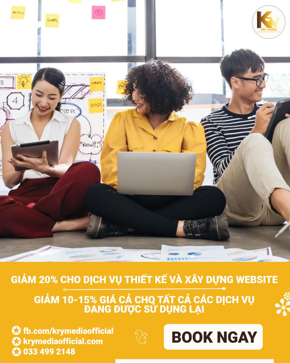 kryjsc's tweet photo. ☄️ Khám phá ưu đãi đặc biệt trong tháng 11 cùng KRY Media!

🥰 Giảm giá ngay 20% cho dịch vụ thiết kế và xây dựng Website và Giảm từ 10-15% cho tất cả các dịch vụ khác đến từ KRY Media.
Xem chi tiết: https://t.co/3sQAK0NvFT 
Gmail: Contacts@krymediaofficial.com https://t.co/9ZpZzeTay3
