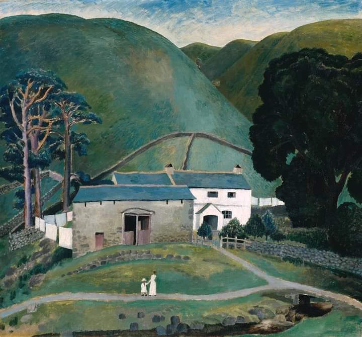 Dora Carrington ( 1893-1932)
Farm at Watendlath
1921
Oil on canvas, 61.1 x 66.9 cm