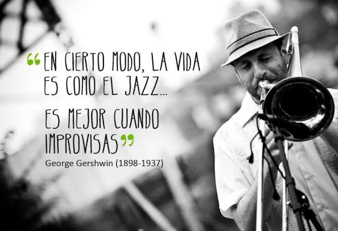 JazzLiveMTY's tweet photo. “En cierto modo la vida es como el Jazz, es mejor cuando improvisas”.- George Gershwin
#frasesjazz #jazz #jazzlivemonterrey https://t.co/5B1zVjlokL