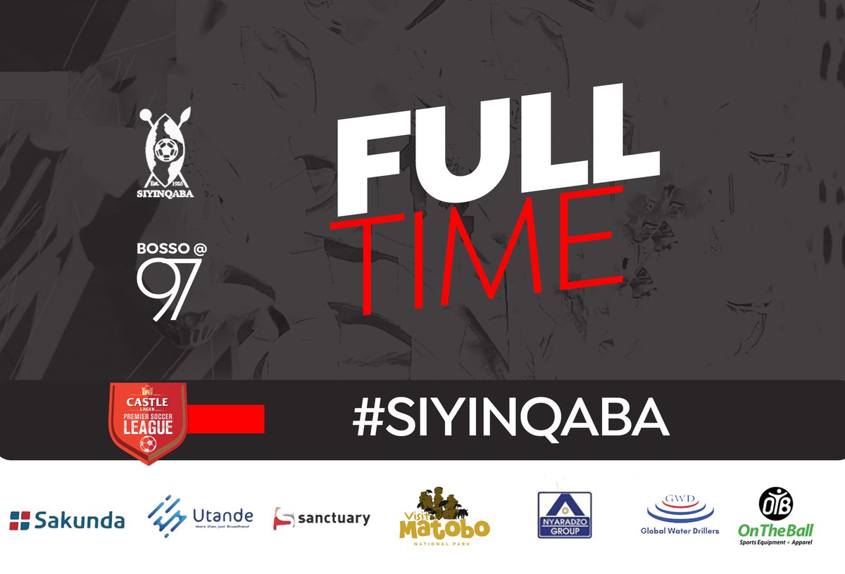 FT|| Bulawayo chiefs FC 0️⃣-0️⃣ Highlanders FC Full-time ⚽ Draw 🤝 #Bosso #SIYINQABA