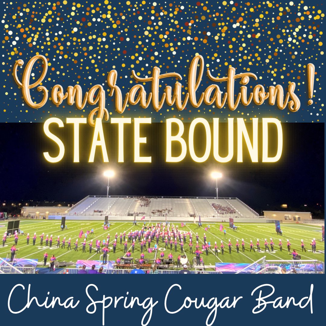 THIS BAND!!!!!! 🤩🤩🤩 <a href="/cscougarband/">CS Cougar Band</a> <a href="/chinaspringisd/">China Spring ISD</a>