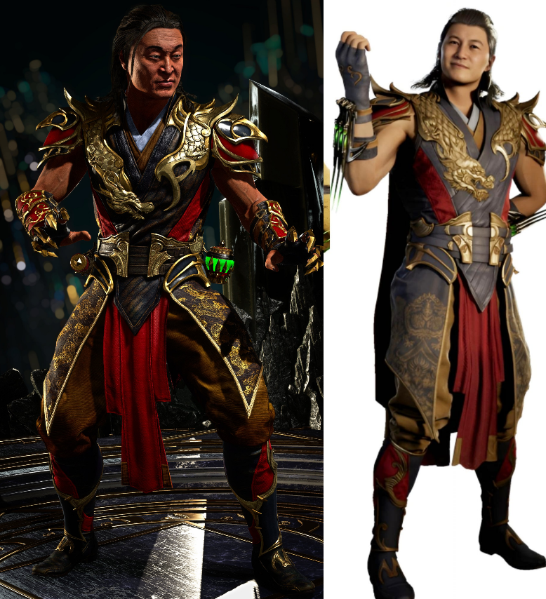 JC on X: Comparison between MK11 and MK1 Titan Shang Tsung. I'm