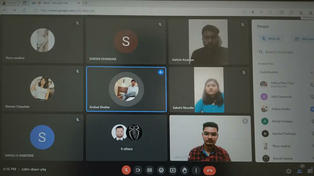 Pharma talks, a online lecture SERIES'1 was organised today by Pharma Vision, Nagpur Mahanagar.
In this Webinar, Mr. Aniket Shelke, Pharma Vision National Co-convener were Present as a Guest speaker,Mr. Aditya Pise, Pharma Vision Convener Nagpur Mahanagar