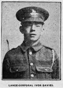 Ivor Arthur Davies was born in #BuilthWells in 1896. 

A Private in the Montgomeryshire Yeomanry in 1915, he became a Lance Corporal in 1917 with the RWF. 

After suffering wounds during the Battle of Beersheba on 31st Oct 1917, he was transferred to a hospital in Cairo.