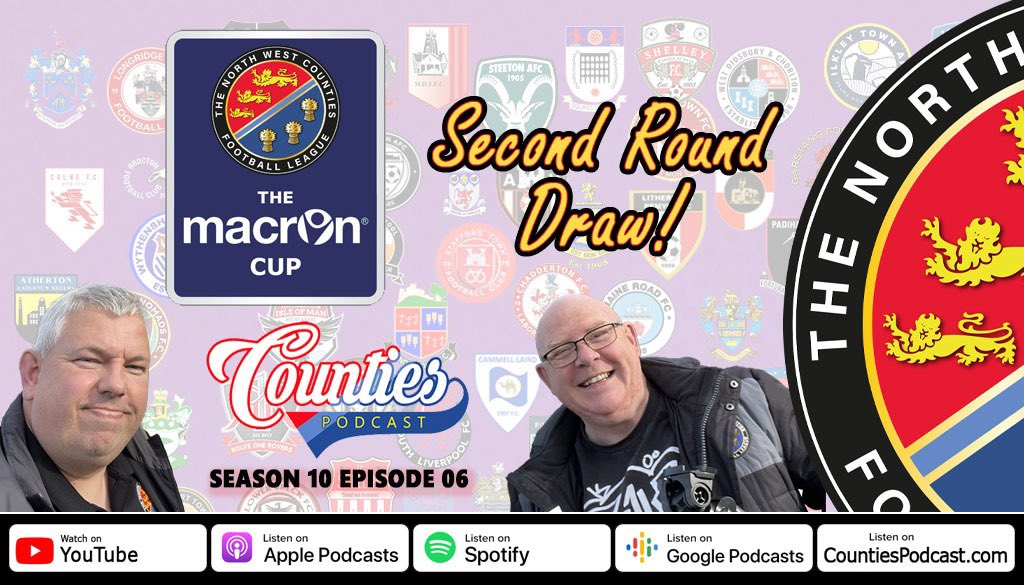 The Second Round Draw for the Macron Cup has been carried out for all four regions and the draw was carried out by League Directors <a href="/MisterFallon/">Martin Fallon</a> &amp; <a href="/garylangley/">Gary Langley</a>  on this weeks Counties Podcast.

youtu.be/EdBFZlBfGLw?si…