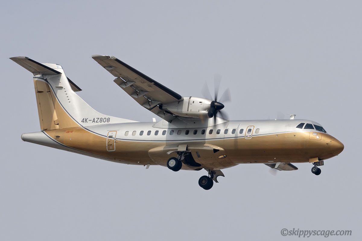 ATR42-500 4K-AZ808 | Konya Airport, Turkey LTAN | May 2023 | this was a nice surprise

#commuteraircraft #avgeek