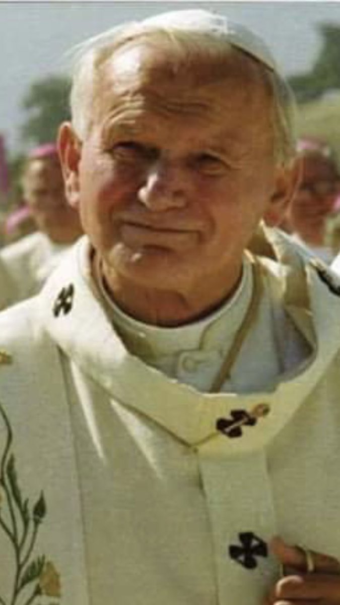 Día de San Juan Pablo II. Tenía un gran afecto por la Argentina. Gracias por tanto.