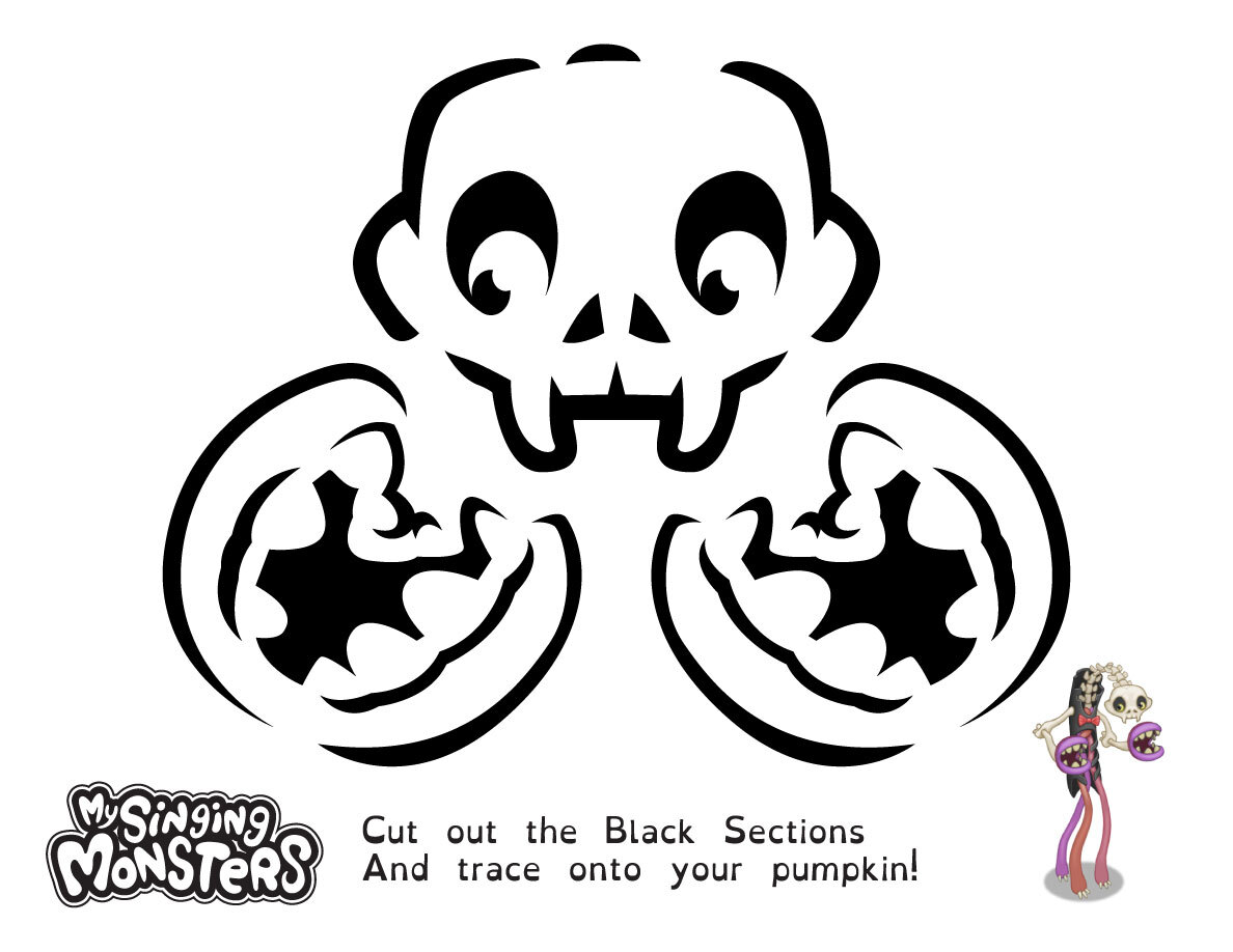 Monster High Pumpkin Stencils monster-high-pumpkin-stencils