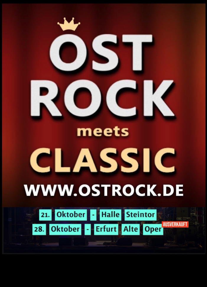 kilianmike's tweet photo. Nächstes Wochenende geht’s nochmal mit „OST ROCK Classic“ nach Erfurt und mit „Mike Kilian & Verstärkung“ nach Dresden 🤗 Beide Shows AUSVERKAUFT….fantastisch 😎 #ost #rock #classic #erfurt #alte #oper #mike #kilian #und #verstärkung #dresden #hoppes #hoftheater #ausverkauft https://t.co/8fdBZyEJLL