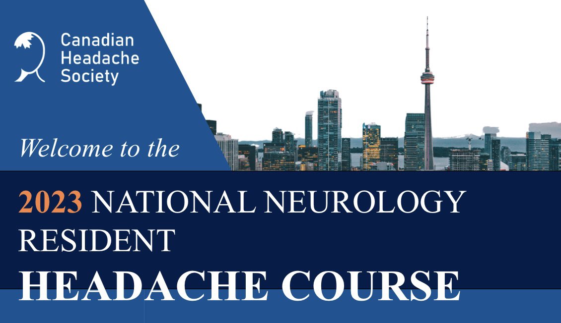 CanHeadacheSoc's tweet photo. Welcome to day 2!
We are ready for some amazing workshops. Enjoy the sunshine and knowledge sharing! ππ§ #Toronto #Neurology #HeadacheCourse #NNRHC2023 https://t.co/nBPwiTCl5k