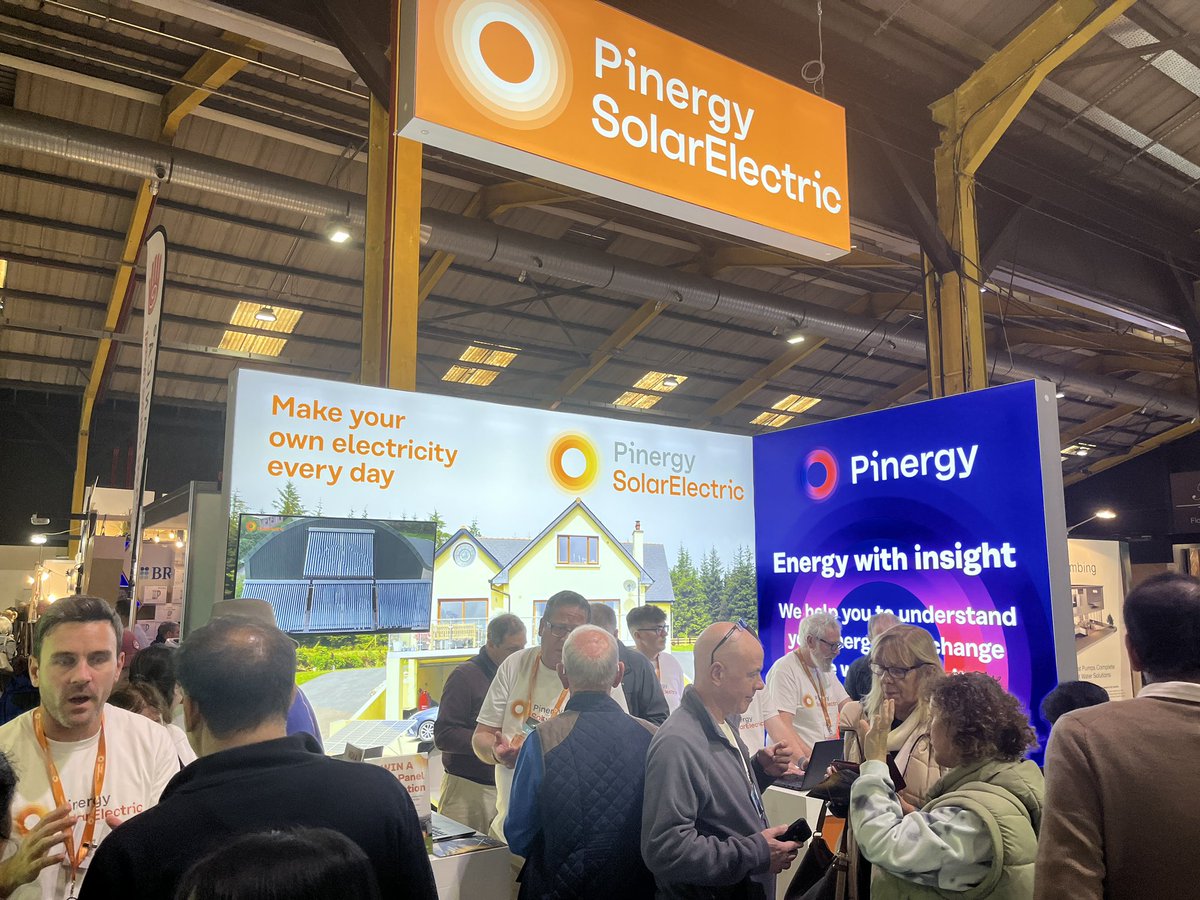 ⏱️ It’s nearly time to wrap @IdealHomeDublin for Autumn 2023… 

Make sure to call to our stand S36 before 6pm! 

#EnergyWithInsight #PTSBidealhomes