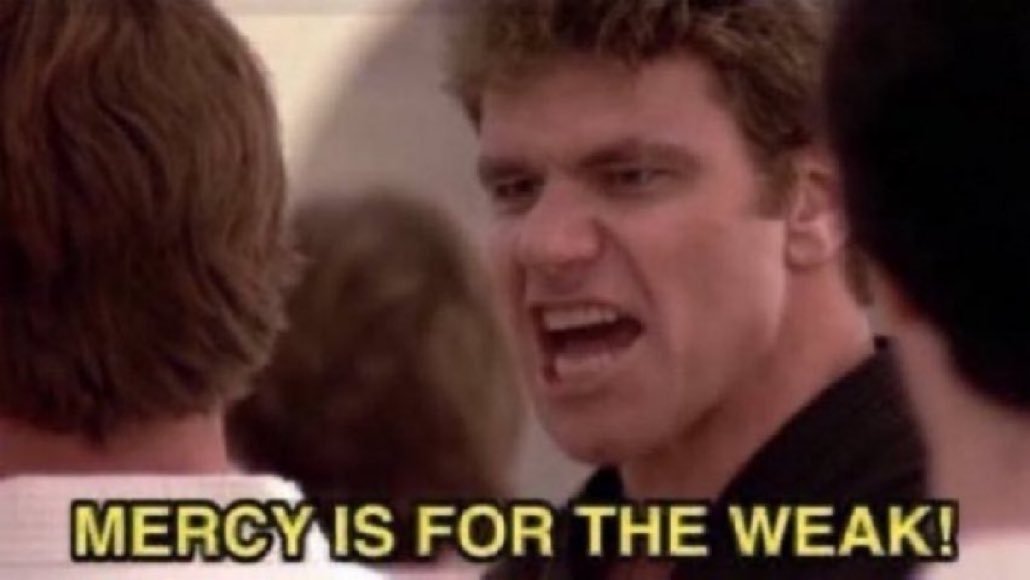 The #CobraKaiAward Committee was troubled by a lack of ruthlessness this week — after careful analysis the Week 8 award for Mercilessness goes to D3's Illinois College Blueboys, who raced to a 56-0 first half lead before relaxing in a 72-0 domination of Lawrence.