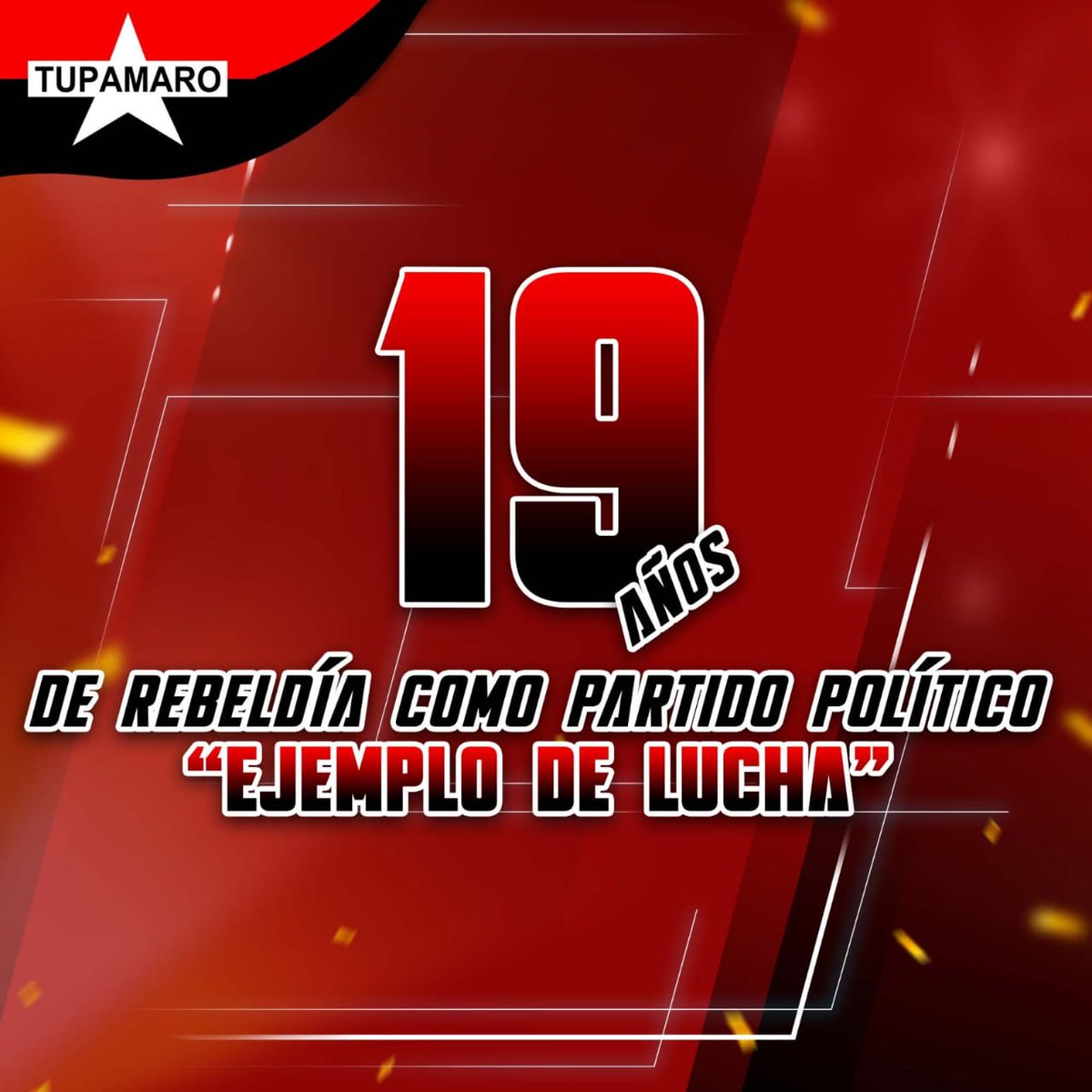 ¿Saben ustedes lo que le da futuro a la Revolución, lo que le da vida a a la Revolución, lo que le da porvenir a la Revolución? El Partido...
Fidel Castro 🔴⚫

Con alegría hoy celebramos nuestros 19 años como partido pero larga vida de lucha.
#VenezuelaEsTradición