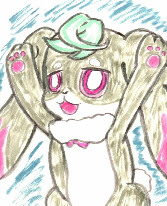 #プリキュア版深夜の真剣お絵描き60分一本勝負前回までの4日間のお題まとめて投稿。10/18お題から「プーカ」。10/19お題から「キュアシュプリーム」。10/20お題から「モフルン」。10/21お題から「青のプリキュア」でマーメイド。 