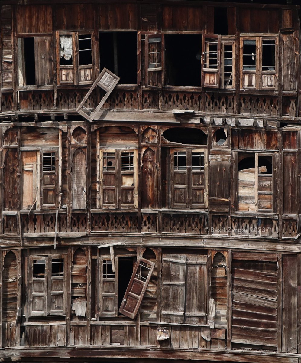A heritage building in downtown, Srinagar