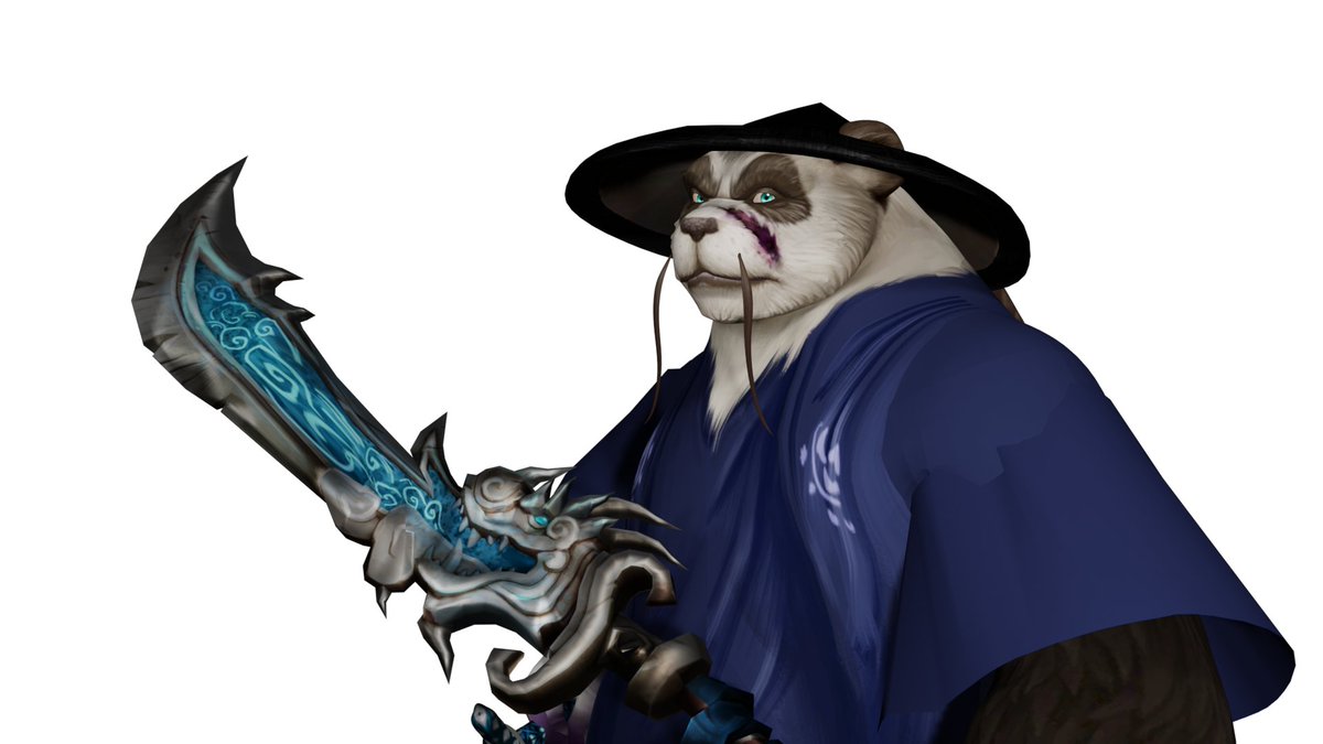 qdnoxa's tweet photo. Upgrade is done for Lord Han-zhu! 
My weeks are so exhausting, so it was really a treat to work on this model.
🐼⚔🐼 https://t.co/TZ2Pbp0Kpi