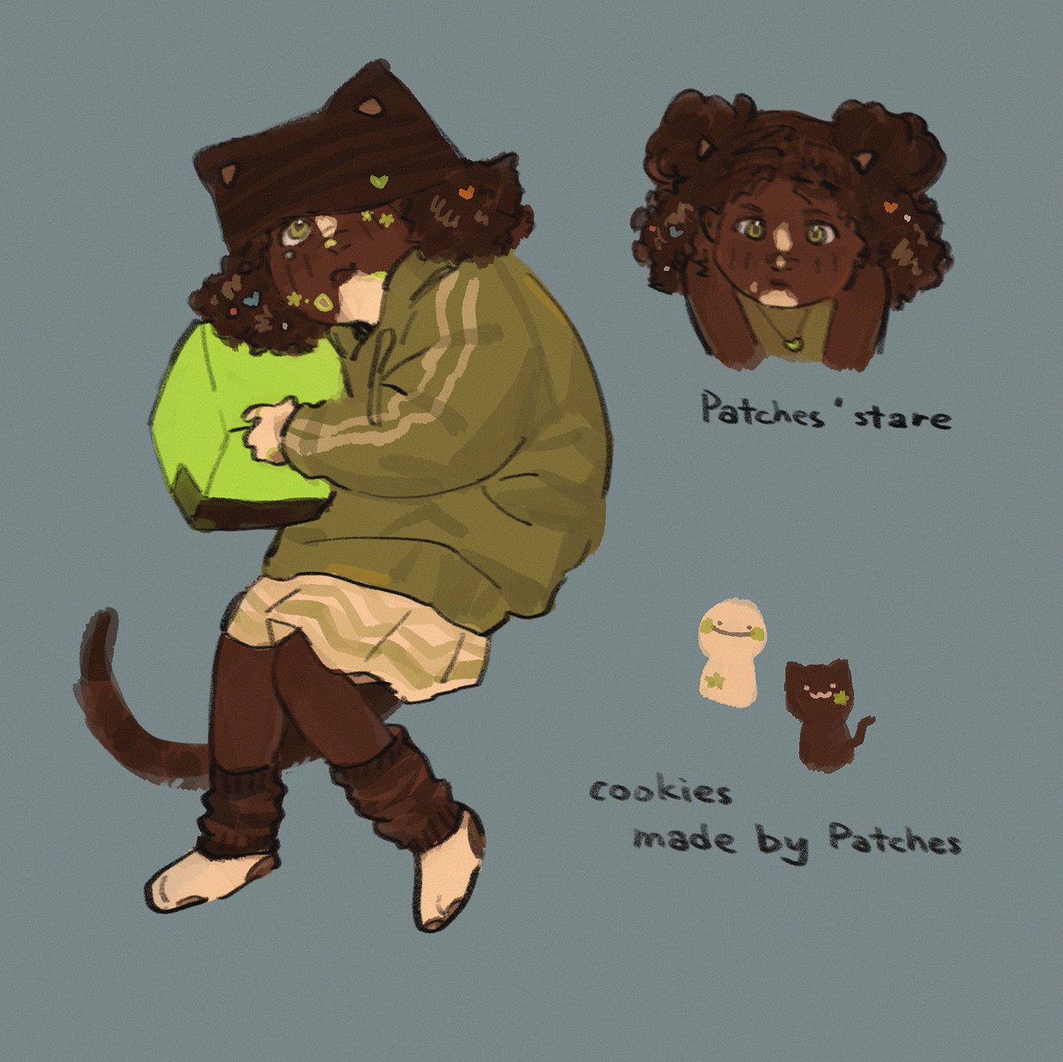 rikokoooou's tweet image. #patchesfanart #dreamfanart