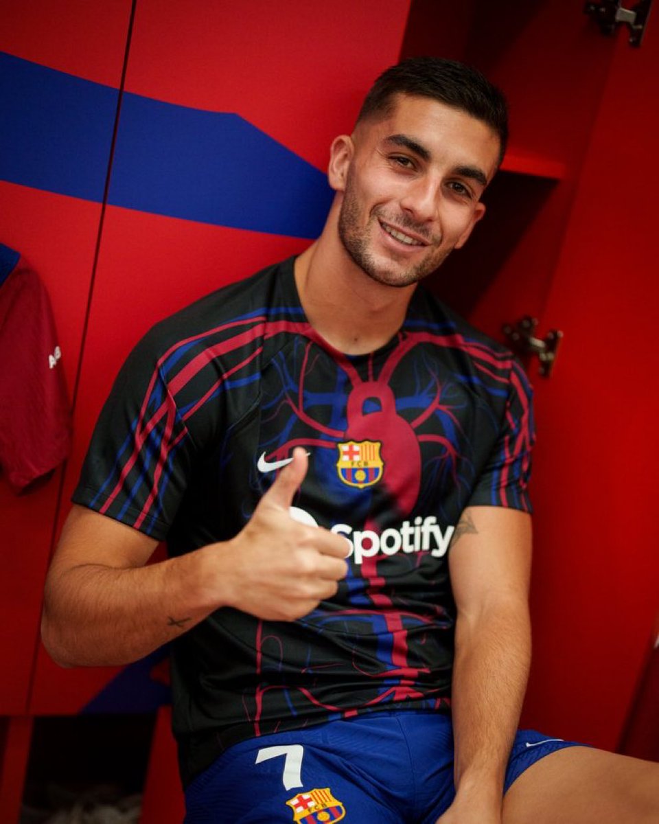 fc barcelona pre match jersey