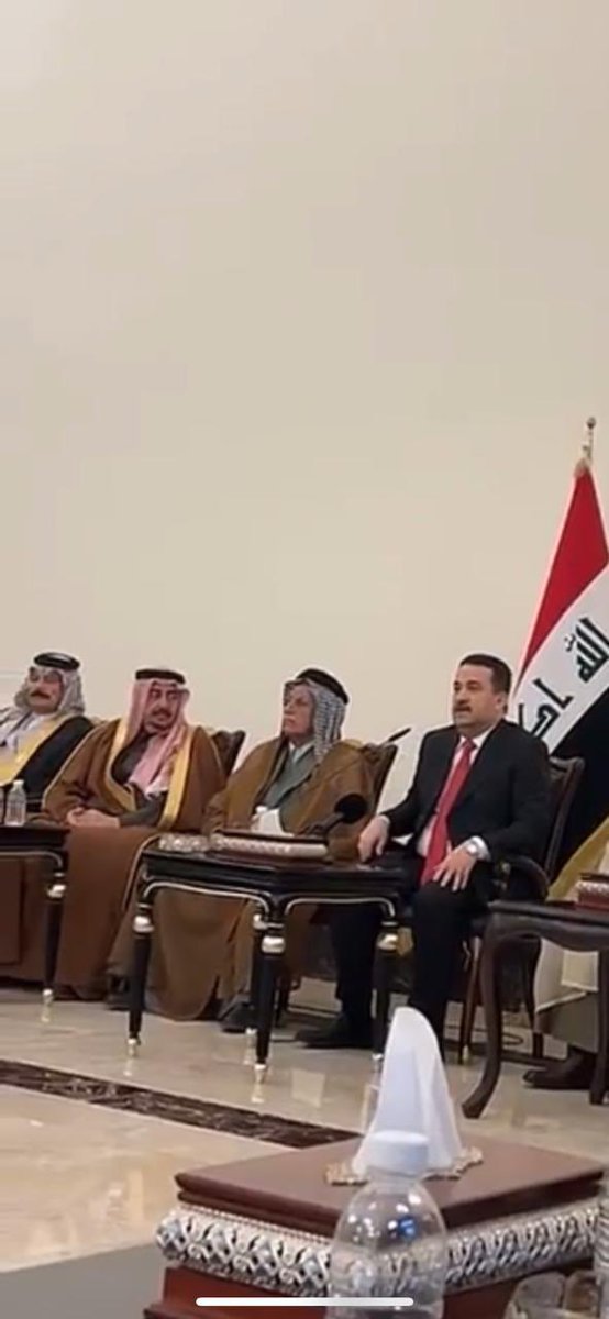 صور الشيخ فيصل الحروش الجربا مع دولة رئيس الوزراء محمد شياع السوداني