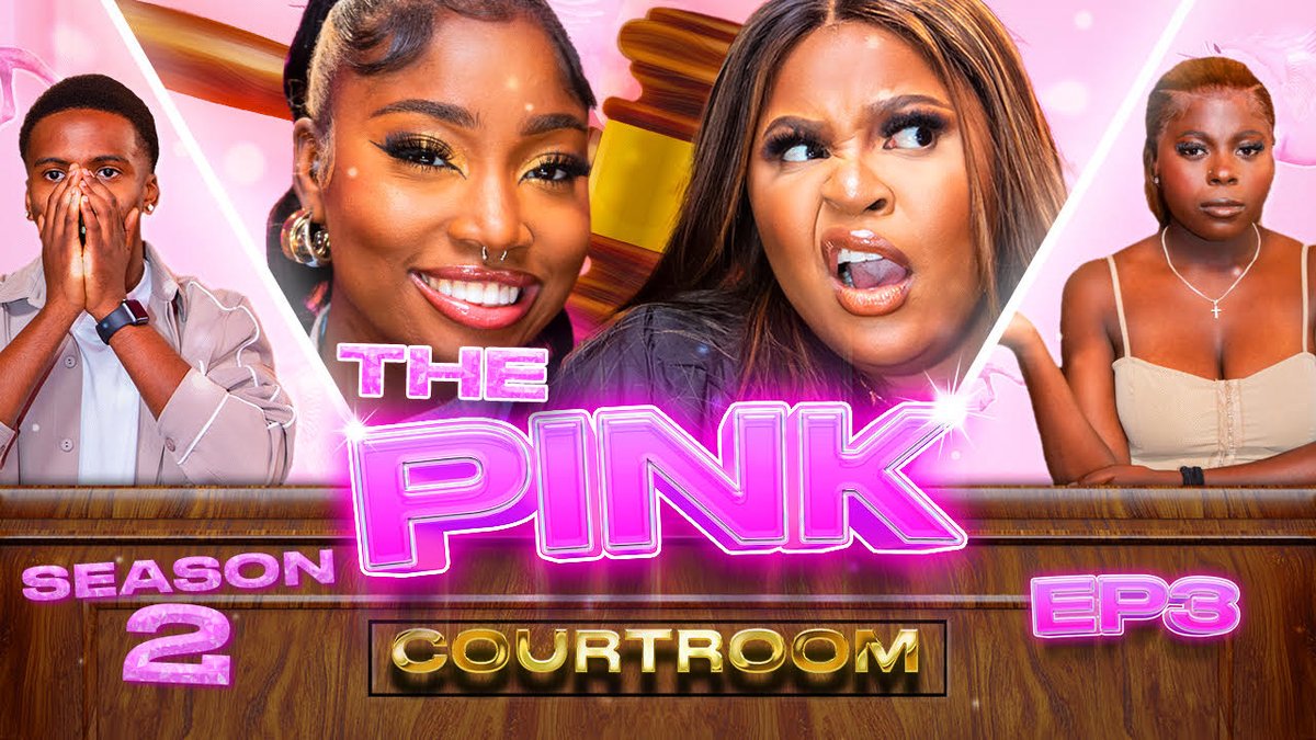 Episode 3 of THE PINK COURTROOM is now LIVE 💗✨ #thepinkcourtroom Watch via the link 🤩 bit.ly/3tzNiiS