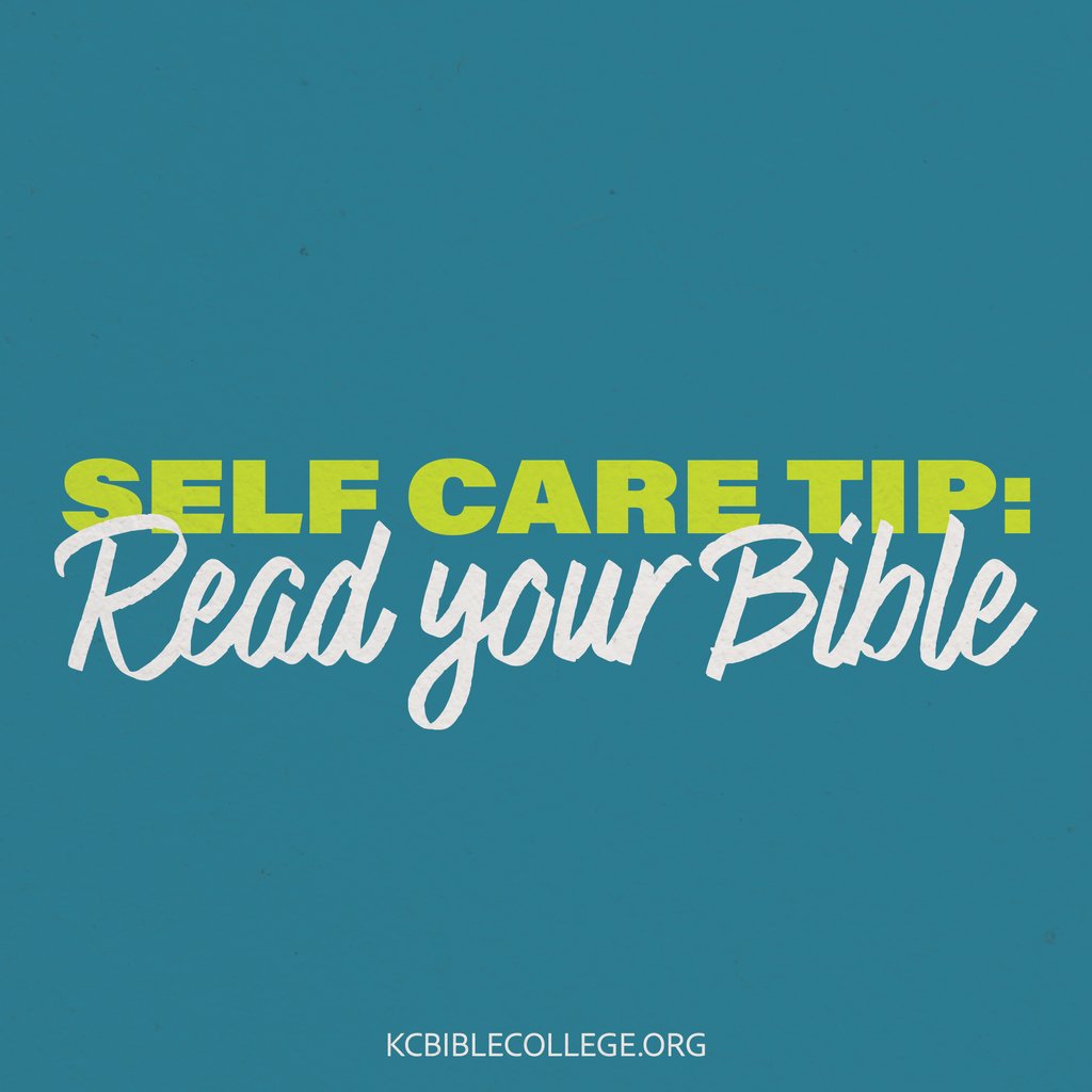 kcbiblecollege's tweet photo. Open your Bible today and ask God to reveal Himself to you in a deeper way. โ
โ
#ReadYourBible #Bible #SpendTimeWithGod #SelfCare โ https://t.co/OORduH1pmG