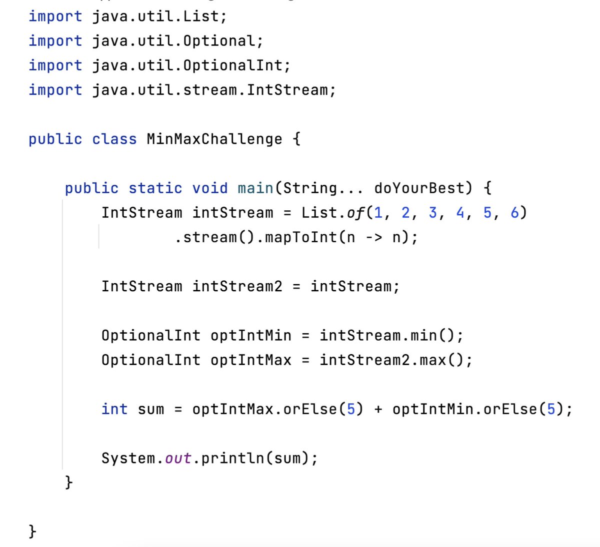 RafaDelNero's tweet image. Streams are really important for every Java developer to master. 💻 Test your #Java skills with the 'min' and 'max' functions in our #Javachallenge.
🔗 bitly.ws/PzNH
#JavaStreams #software #java #code #CodingChallenge