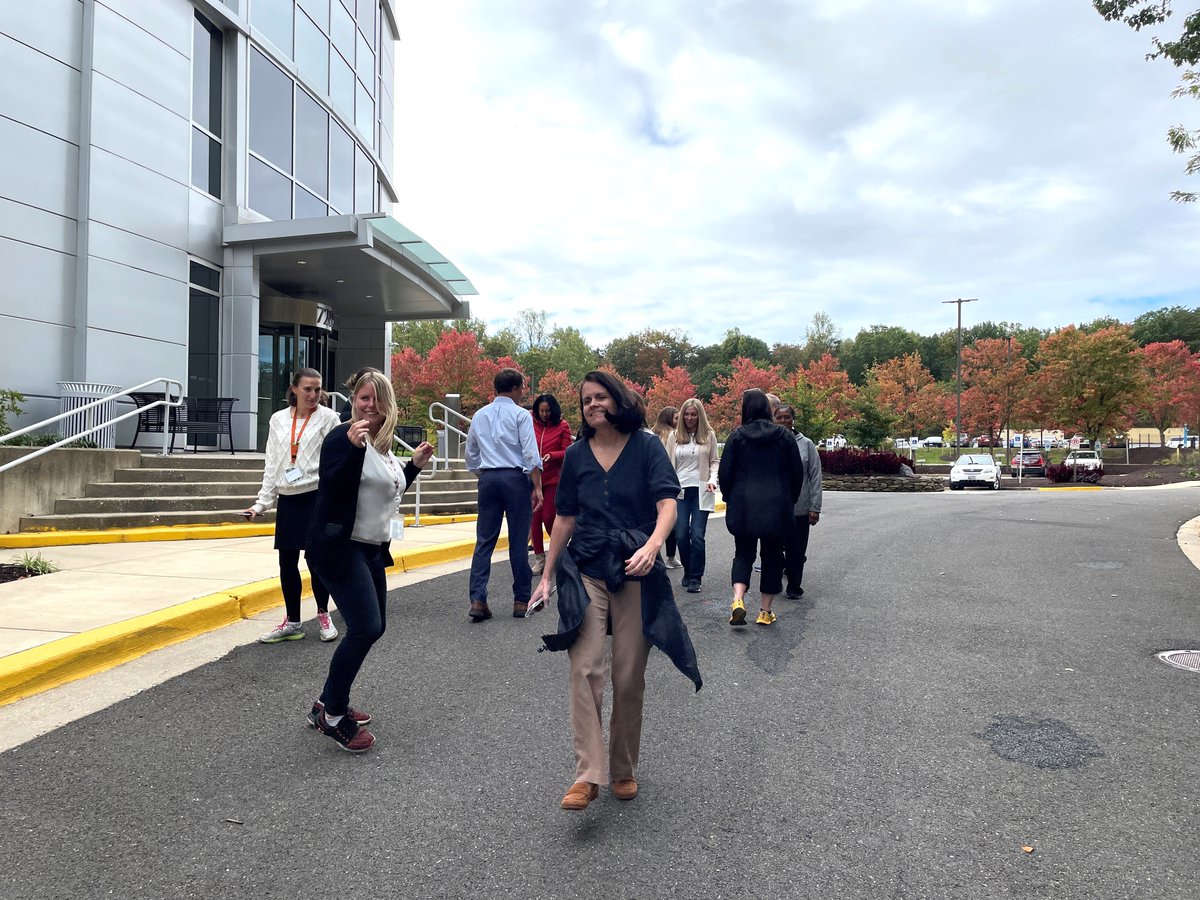 WalkCycleMD's tweet photo. ICYMI: It doesn't matter how you walk, as long as you walk! During #walktober2023, MDOT HQ has a weekly Monday Mile; a stroll to the @BWI_Airport @mtamaryland MARC station and back, as well as a trip around the building. Follow us on instagram: instagram/mdotnews. https://t.co/dHlUuQI5ci