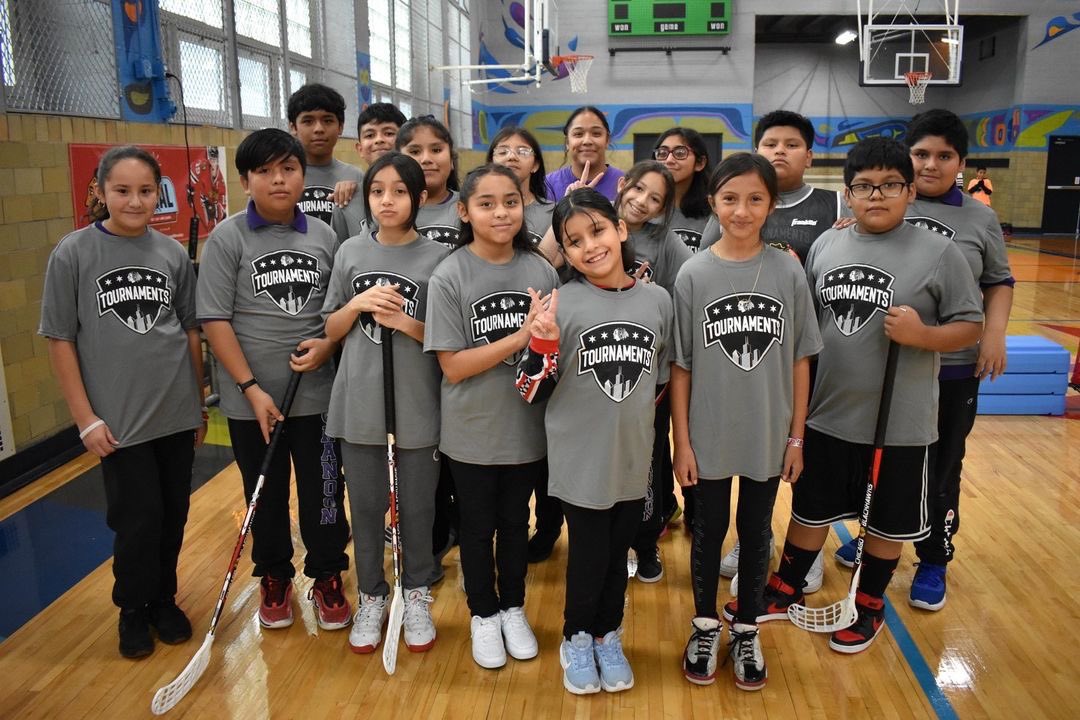 SchofieldFF's tweet photo. Congratulations to the Kanoon Club @BGCChi for winning the 3rd annual floor hockey tournament! A great display of teamwork and effort by all 7 clubs who participated! https://t.co/i9Ptwzj0gJ