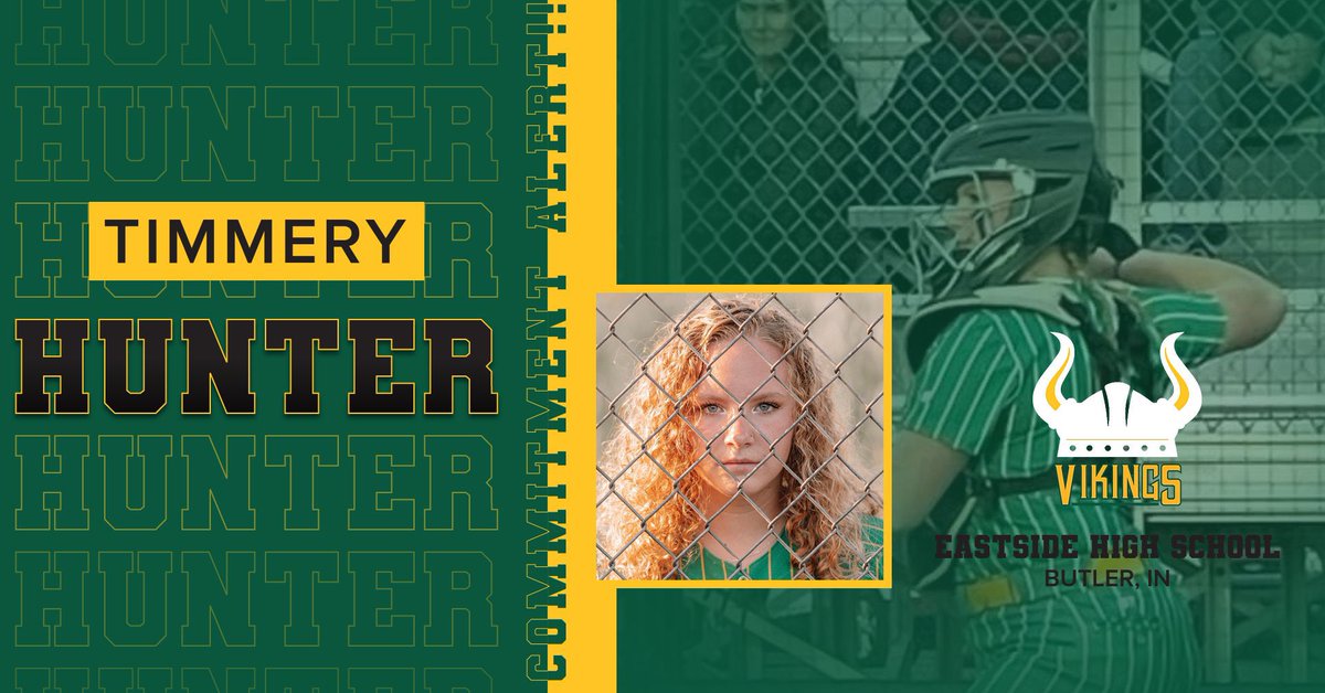 So excited to announce my commitment to further my education and continue my softball career at Glen Oaks! Thank you to all my coaches, teammates, and family members for making this a possibility. So excited for the future. GO VIKINGS 💛💚