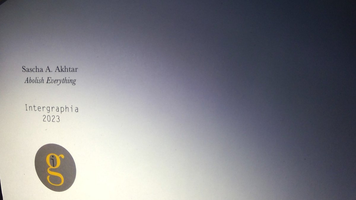 Sascha Akhtar🦉#Translator✒️ Fiction & CNF✒️Poésie tweet media