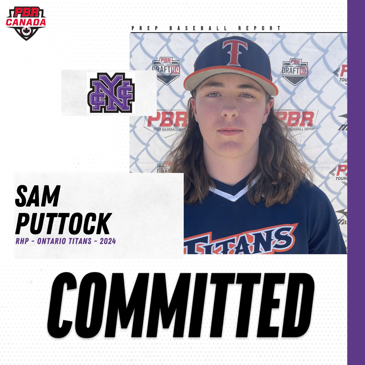 🚨𝐂𝐎𝐌𝐌𝐈𝐓𝐌𝐄𝐍𝐓 𝐀𝐋𝐄𝐑𝐓🚨 '24 RHP Sam Puttock (@sammyputt25) has announced his commitment to The City College of New York. #OffTheBoard || @CCNYBaseball