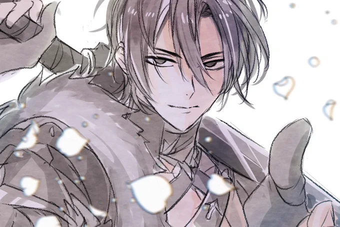 あちらのアカウントでしか絵が描けなかったので布教させていただきます。ゆめくろっていうイケメンとキャッキャウフフするゲームです。ちなみに彼らは、伽羅ちゃんいち兄日本号清麿と声がよく似ていますよろしくお願いします(紹介)